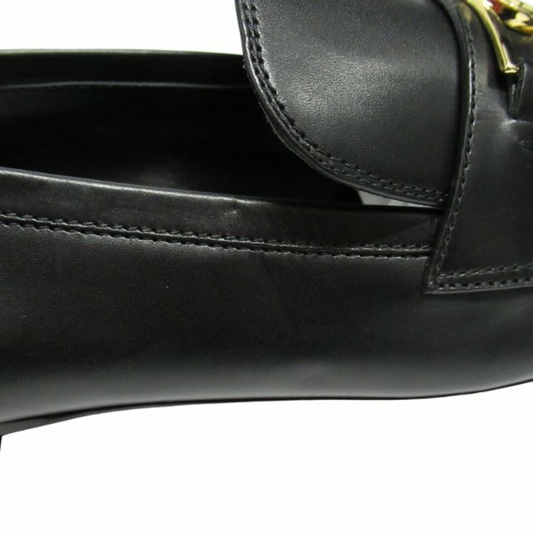 LOUIS VUITTON(ルイヴィトン)の20年 ルイヴィトン アッパーケース・ライン レザー フラット ローファー▽２ レディースの靴/シューズ(ローファー/革靴)の商品写真