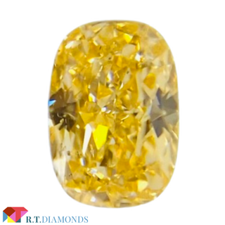 FANCY INTENSE ORANGY YELLOW 0.166ct X(その他)