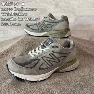 ニューバランス(New Balance)の★希少レア★USA製ニューバランスW990GL4★23.0cm(スニーカー)