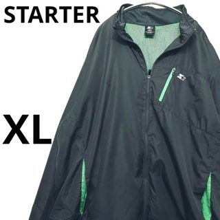 スターター(STARTER)のSTARTER スターター ナイロンジャケット ダークグレー XL(ナイロンジャケット)