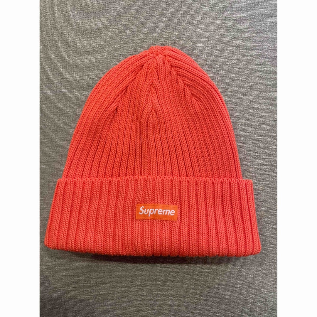 Supreme(シュプリーム)のsupreme Overdyed Beanie orange メンズの帽子(ニット帽/ビーニー)の商品写真