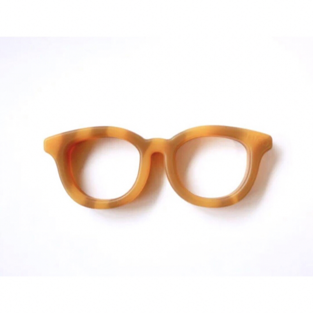 NICO(ニコ)のnico メガネ型歯固め　フォトグッズ ハンドメイドのキッズ/ベビー(おもちゃ/雑貨)の商品写真