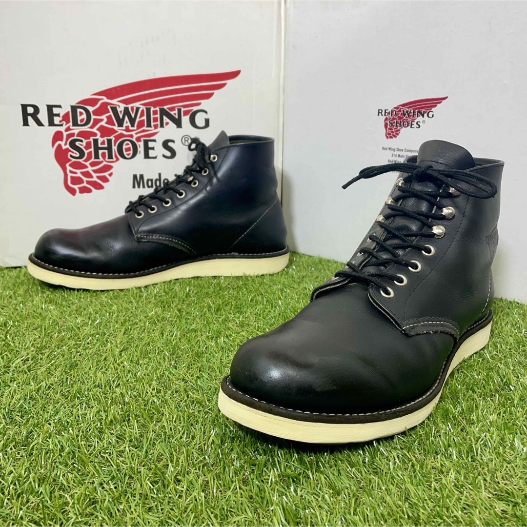 REDWING(レッドウィング)の【安心品質0265】8165廃盤レッドウイング送料無料US9.5DブーツUSA メンズの靴/シューズ(ブーツ)の商品写真