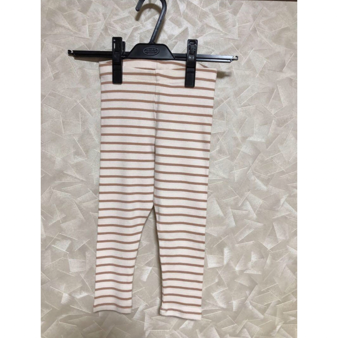 NEXT(ネクスト)のnext ボーダーパンツサイズ104センチ キッズ/ベビー/マタニティのキッズ服女の子用(90cm~)(パンツ/スパッツ)の商品写真