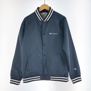 チャンピオン(Champion)の〇〇Champion チャンピオン メンズ ジャケット スタジャン サイズM ネイビー×ホワイト(その他)