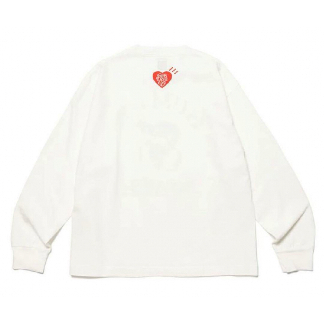 HUMAN MADE(ヒューマンメイド)のHUMAN MADE Valentine's Day L/S T-Shirt メンズのトップス(Tシャツ/カットソー(七分/長袖))の商品写真