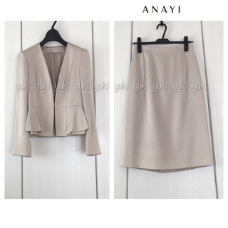 ANAYI - ANAYI スカートスーツ セットアップの通販 by ゆき's shop ...