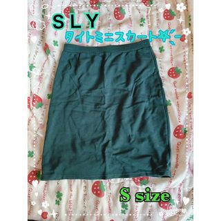 SLY - 美品 SLY タイトミニスカート size1