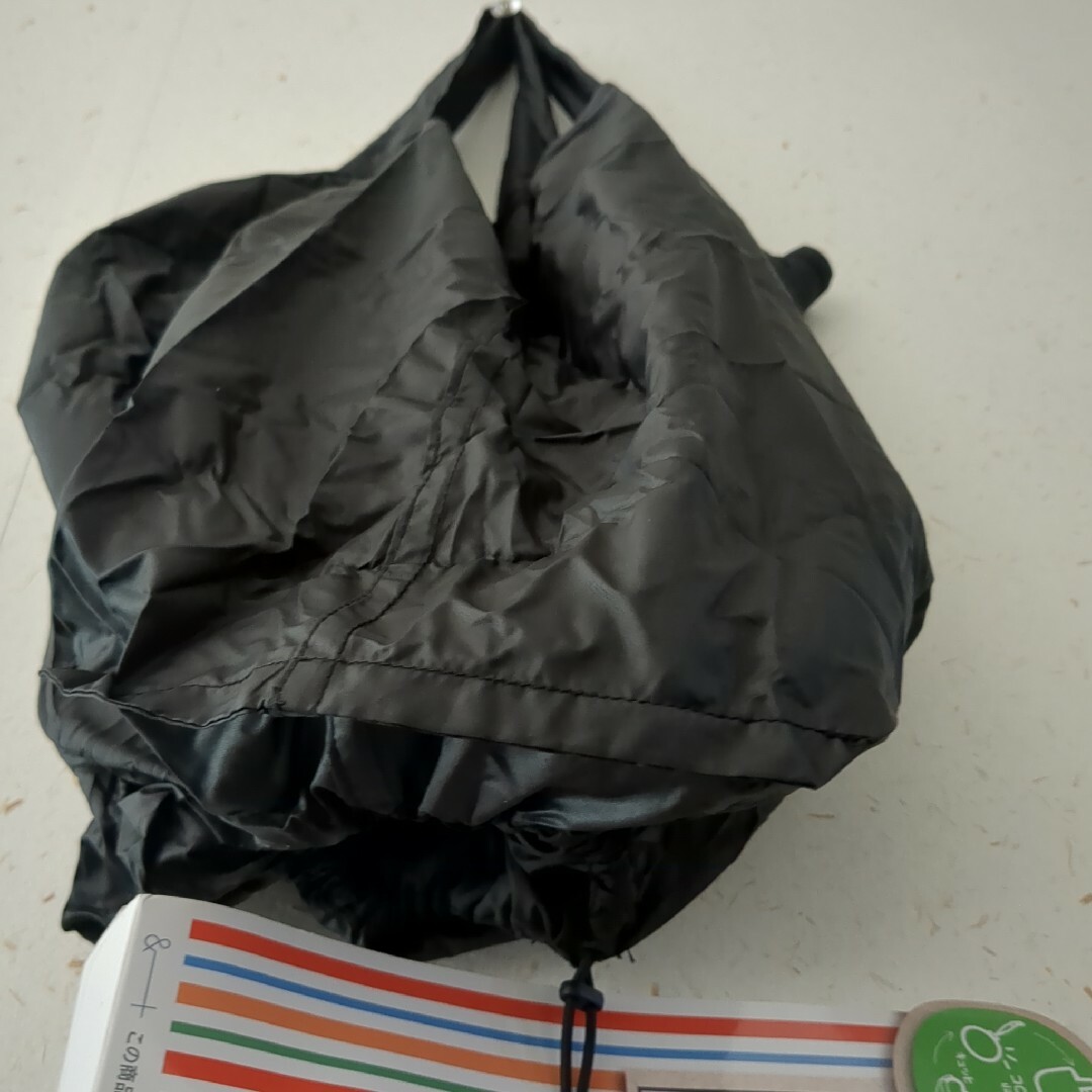 東レ(トウレ)のCorontoエコバッグ２個セットS 黒　ブラック レディースのバッグ(エコバッグ)の商品写真