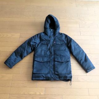 Levi's - 美品 LEVI’S リーバイス ダウンジャケット XS メンズ 黒 ブラック