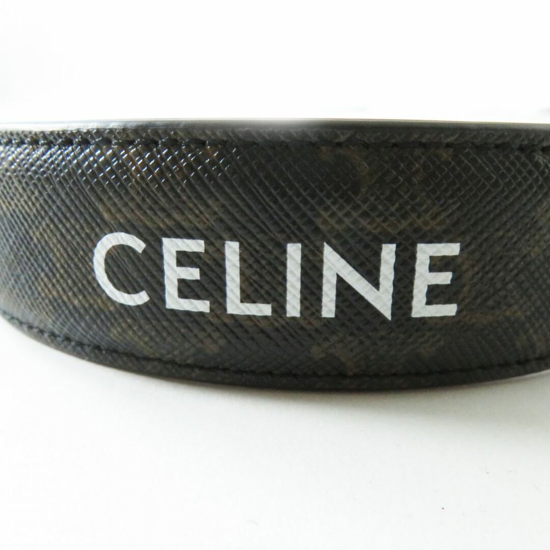 celine(セリーヌ)の極美品◎イタリア製 CELINE セリーヌ 46Z952CCT レディース トリオンフ カチューシャ／ヘアバンド GOLD／TAN ゴールド／タン レディースのヘアアクセサリー(カチューシャ)の商品写真