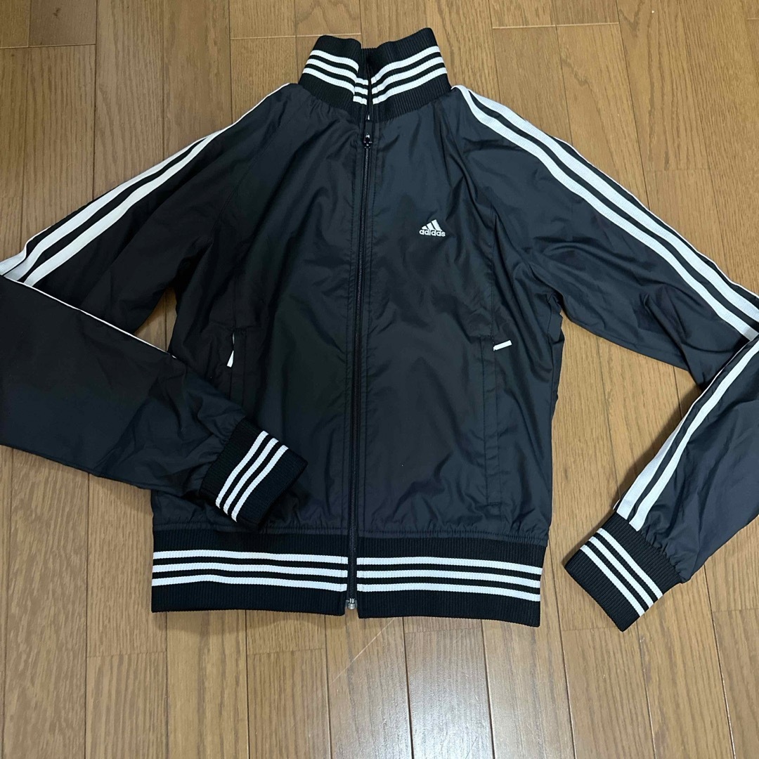 adidas - 【美品】adidas 黒 レディース セットアップの通販 by adidas - 【美品】adidas 黒 レディース セットアップの通販 by