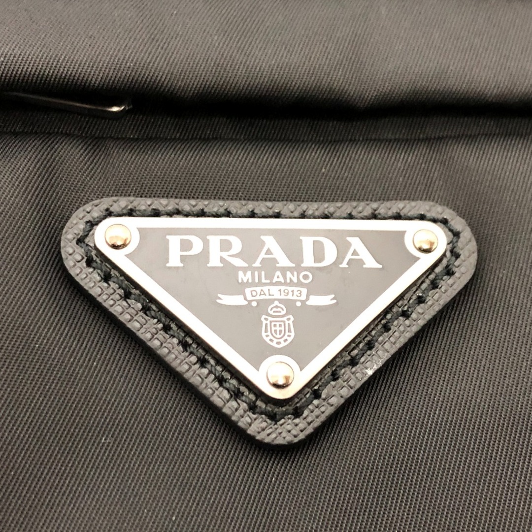 PRADA(プラダ)のプラダ PRADA アディダスコラボ スウェット UJL206 トライアングルロゴ Re Nylon リ ナイロン トレーナー ナイロン ブラック 新品同様 メンズのトップス(その他)の商品写真