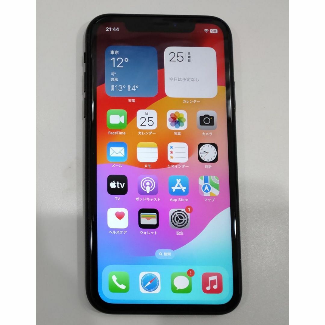 オンライン直販店 720 64GB simフリー iPhone Xr ブラック MT002J/A