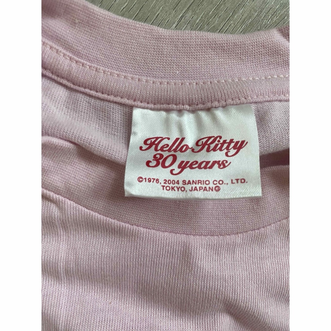 サンリオ(サンリオ)の▪️未使用品　30周年記念ミッキーTシャツ薄ピンク レディースのトップス(Tシャツ(半袖/袖なし))の商品写真