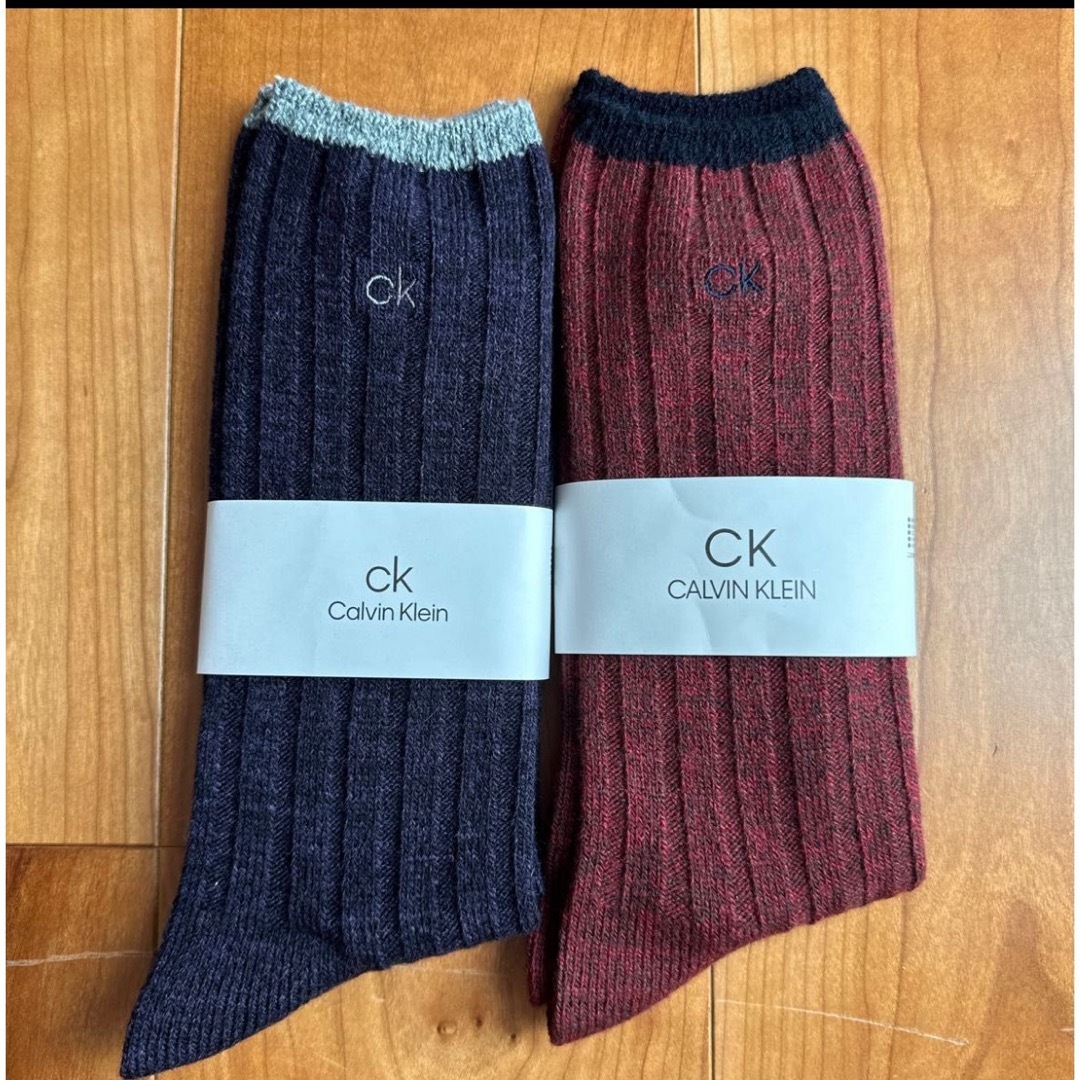 Calvin Klein(カルバンクライン)の新品★カルバン クライン ソックス 2足セット 25〜27cm メンズのレッグウェア(ソックス)の商品写真