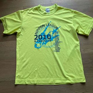 ミズノ(MIZUNO)のTシャツ　バドミントン　ミズノ　L     目立った汚れなし(Tシャツ/カットソー(半袖/袖なし))