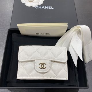 シャネル(CHANEL)の新品　シャネル クラシックスモールフラップ AP0230 三つ折り財布  正規箱(財布)