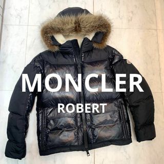 モンクレール(MONCLER)の☆超美品☆MONCLER ダウンジャケット ROBERT ブラック メンズ 3(ダウンジャケット)