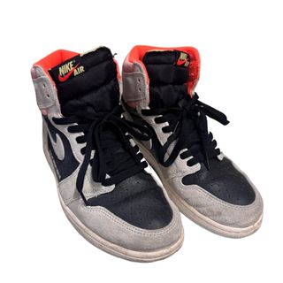 ナイキ(NIKE)のNIKE ナイキ AIR JORDAN 1 RETRO HIGH OG エアジョーダン1 レトロ 555088-018 スニーカー メンズ 27.0cm 替えひも付き 【中古】 12402R28(スニーカー)