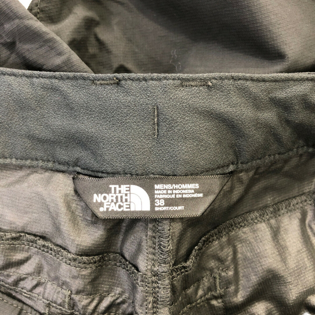 THE NORTH FACE(ザノースフェイス)のTHE NORTH FACE ノースフェイス コンバーチブルパンツ ボトムス アウトドア 大きいサイズ ブラック (メンズ 38) 中古 古着 P8712 メンズのパンツ(その他)の商品写真