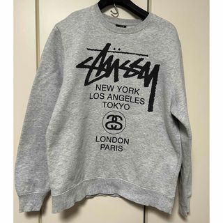 ステューシー(STUSSY)のstussy ワールドツアー スウェット S(スウェット)