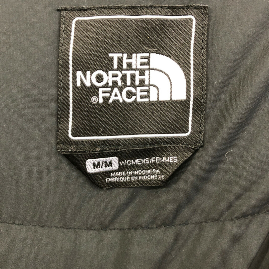 THE NORTH FACE(ザノースフェイス)のTHE NORTH FACE ノースフェイス HYVENT ダウンコート アウター アウトドア 防寒 ブラック (レディース M) 中古 古着 P8765 レディースのジャケット/アウター(ダウンジャケット)の商品写真