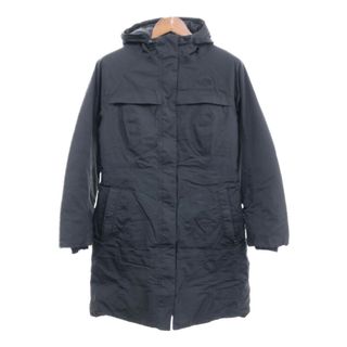 ザノースフェイス(THE NORTH FACE)のTHE NORTH FACE ノースフェイス HYVENT ダウンコート アウター アウトドア 防寒 ブラック (レディース M) 中古 古着 P8765(ダウンジャケット)