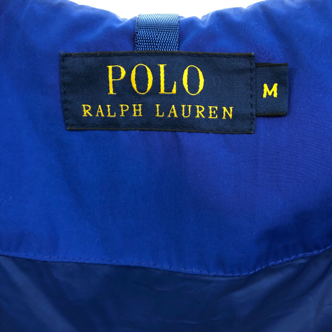 POLO RALPH LAUREN(ポロラルフローレン)のPolo by Ralph Lauren ポロ ラルフローレン ウィンドブレーカー ジャケット ワンポイントロゴ ブルー (メンズ M) 中古 古着 P8778 メンズのジャケット/アウター(その他)の商品写真