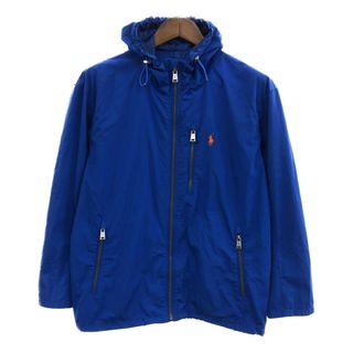 ポロラルフローレン(POLO RALPH LAUREN)のPolo by Ralph Lauren ポロ ラルフローレン ウィンドブレーカー ジャケット ワンポイントロゴ ブルー (メンズ M) 中古 古着 P8778(その他)