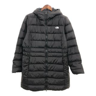 ザノースフェイス(THE NORTH FACE)のTHE NORTH FACE ノースフェイス ゴッサムコート ダウン アウター アウトドア ブラック (レディース XXL) 中古 古着 P8785(ダウンジャケット)