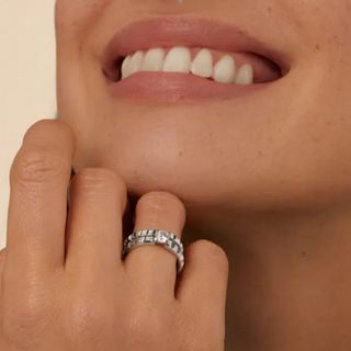 ブシュロン(BOUCHERON)のブシュロン7号atrecloudeparisキャトルクルドパリリングスモール (リング(指輪))