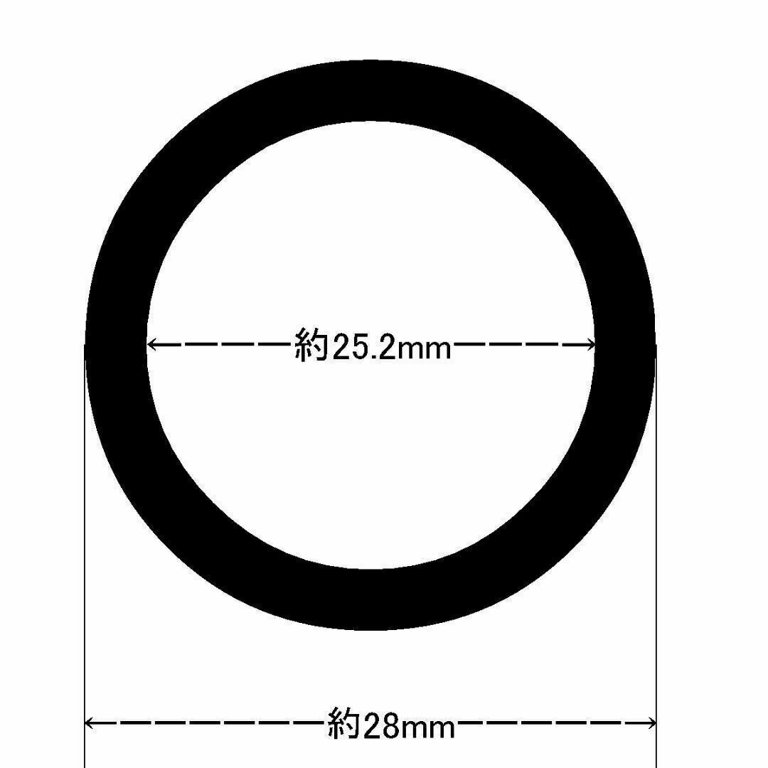 オーディオ機器用ゴムベルト 2本セット 直径約28mm/厚み約1.4mm スマホ/家電/カメラのオーディオ機器(その他)の商品写真