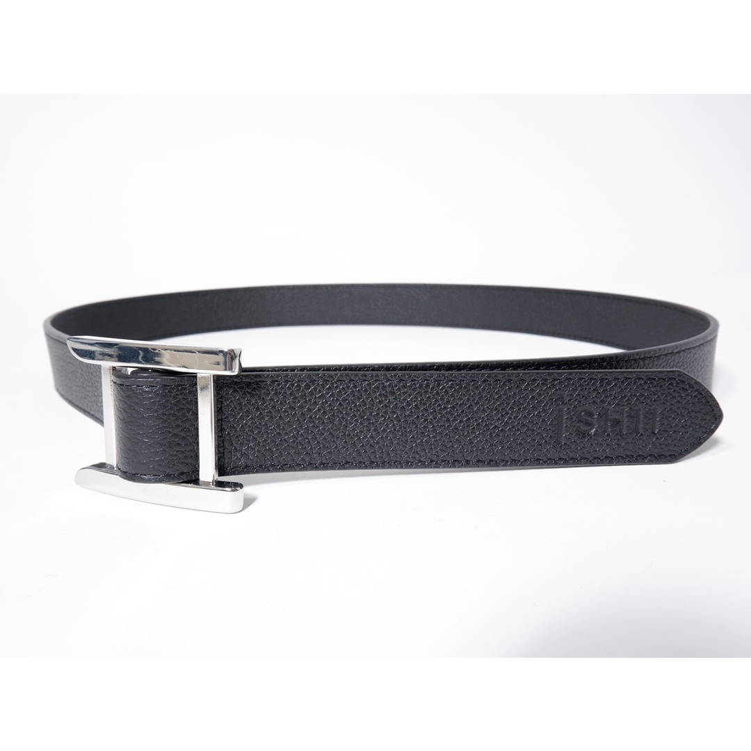 I SHII/イシイ T&D BELT BLACKレザーベルト【-】【MZCA73676】の I SHII/イシイ T&D BELT BLACKレザーベルト【-】【MZCA73676】の