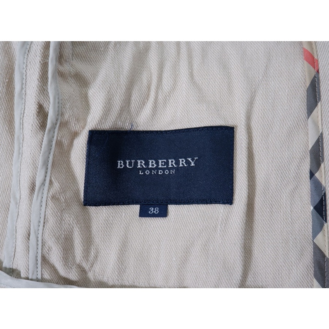 BURBERRY(バーバリー)のBURBERRY LONDON/バーバリー ロンドン リネンレーヨン メタルボタン パフスリーブスプリングジャケット【38】【LJKA74362】 レディースのジャケット/アウター(その他)の商品写真