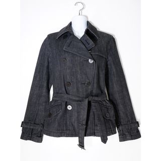 バーバリー(BURBERRY)のBURBERRY LONDON/バーバリー ロンドン 製品洗い加工デニムショートトレンチコート【38】【LCTA74201】(その他)