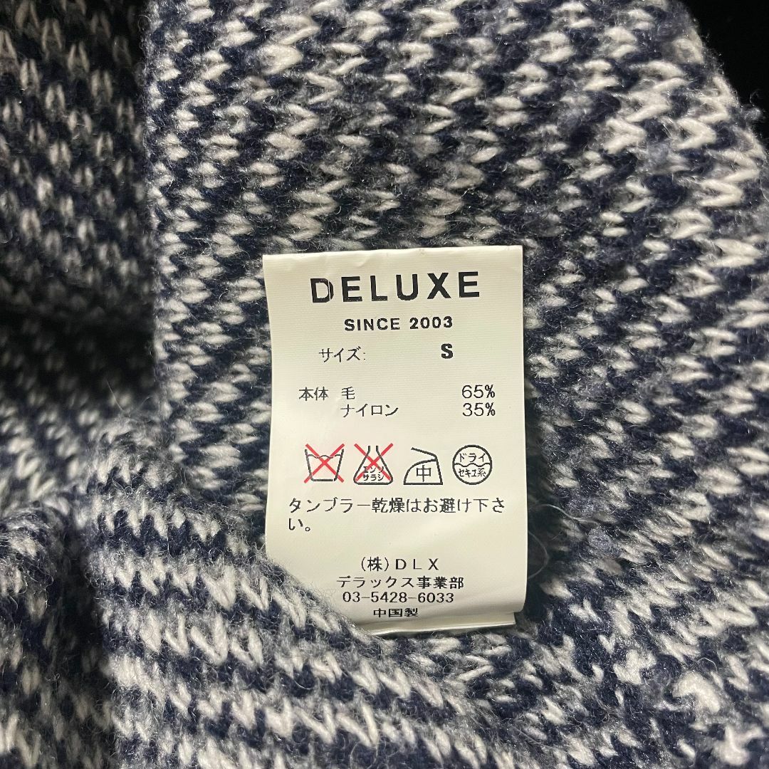 DELUXE(デラックス)のDELUXE　タートルネックニット　S メンズのトップス(ニット/セーター)の商品写真