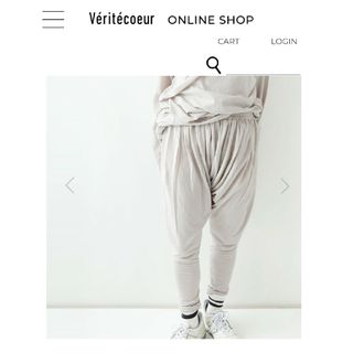 ヴェリテクール(Veritecoeur)の未使用【veritecoeur】インナーサルエルパンツ(サルエルパンツ)