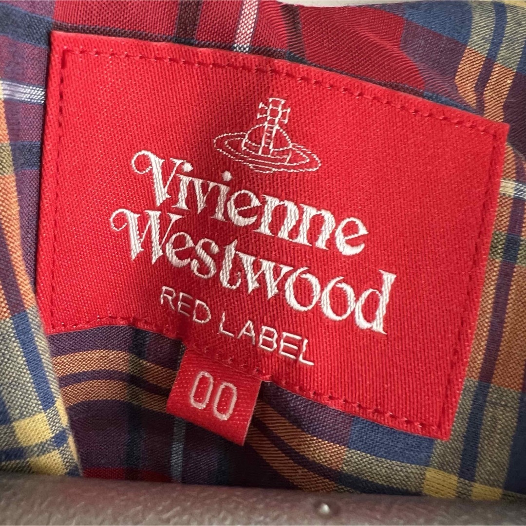 Vivienne Westwood(ヴィヴィアンウエストウッド)のVivienne Westwood チェックワンピース レディースのワンピース(ロングワンピース/マキシワンピース)の商品写真