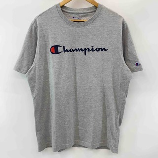 チャンピオン(Champion)のChampion メンズ チャンピオン  ロゴプリント Tシャツ 半袖 グレー(Tシャツ/カットソー(半袖/袖なし))
