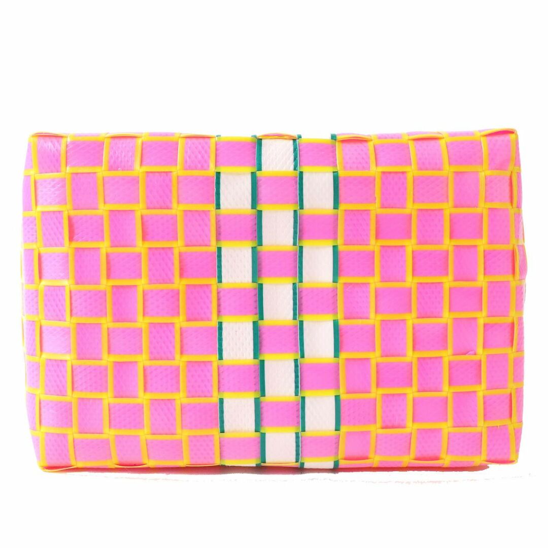 Marni(マルニ)の未使用品△23SS MARNI マルニ MW73F BOX BASKET BORSA かごバッグ／ハンドバッグ レディース ピンク系マルチカラー タグ・保存袋付き◎ レディースのバッグ(ハンドバッグ)の商品写真