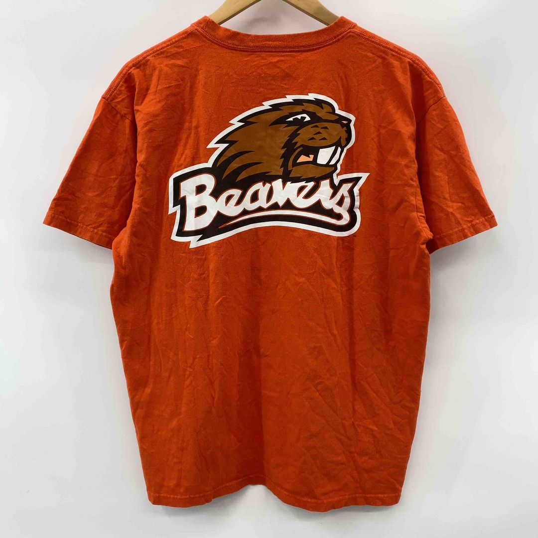 NIKE(ナイキ)のNIKE BEAVER NATION メンズ ナイキ プリント Tシャツ 半袖 オレンジ メンズのトップス(Tシャツ/カットソー(半袖/袖なし))の商品写真