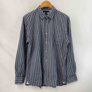 トミーヒルフィガー(TOMMY HILFIGER)のTOMMY HILFIGER メンズ トミーヒルフィガー シャツ　ストライプ　グレー(シャツ)