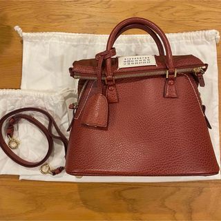 マルタンマルジェラ(Maison Martin Margiela)のMaison Margiela 5AC BAG ブラウン 国内正規品(ハンドバッグ)