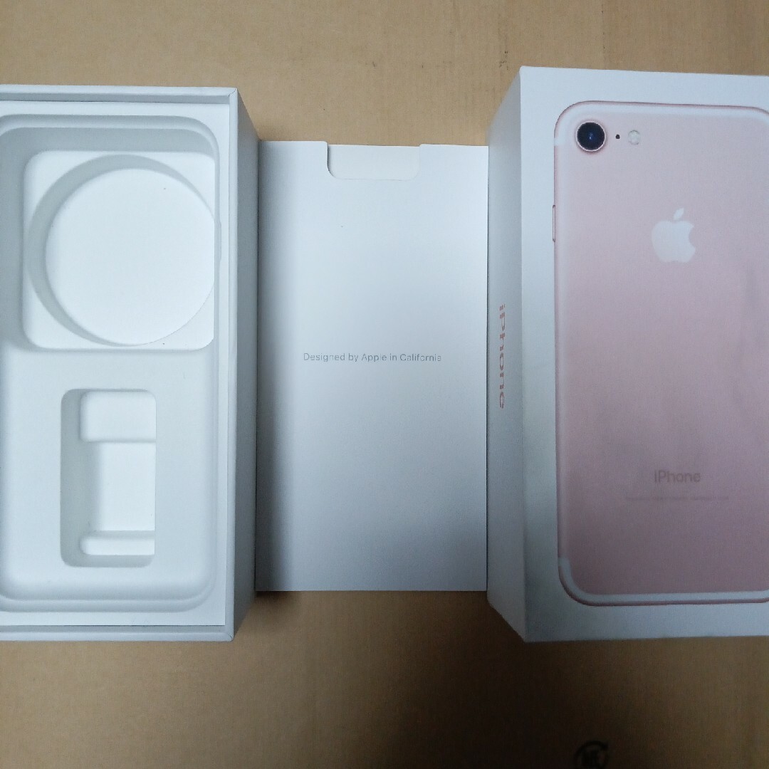 iPhone(アイフォーン)のiPhone7ローズゴールドの箱のみ スマホ/家電/カメラのスマホアクセサリー(iPhoneケース)の商品写真