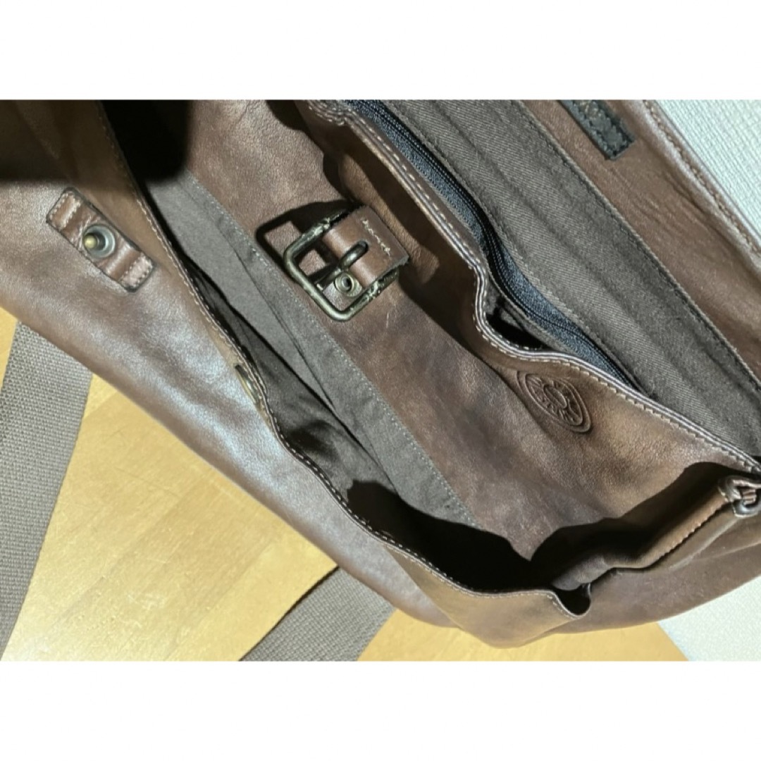 CHRISTIAN PEAU(クリスチャンポー)のクリスチャンポー　ビンテージ　レザー2wayバッグ メンズのバッグ(ショルダーバッグ)の商品写真