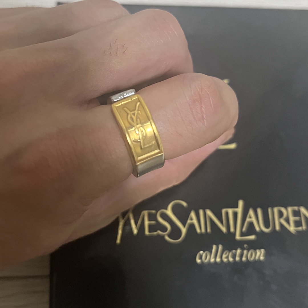 Yves Saint Laurent(イヴサンローラン)のイヴサンローラン Yves Saint Laurent スプーンリング メンズのアクセサリー(リング(指輪))の商品写真