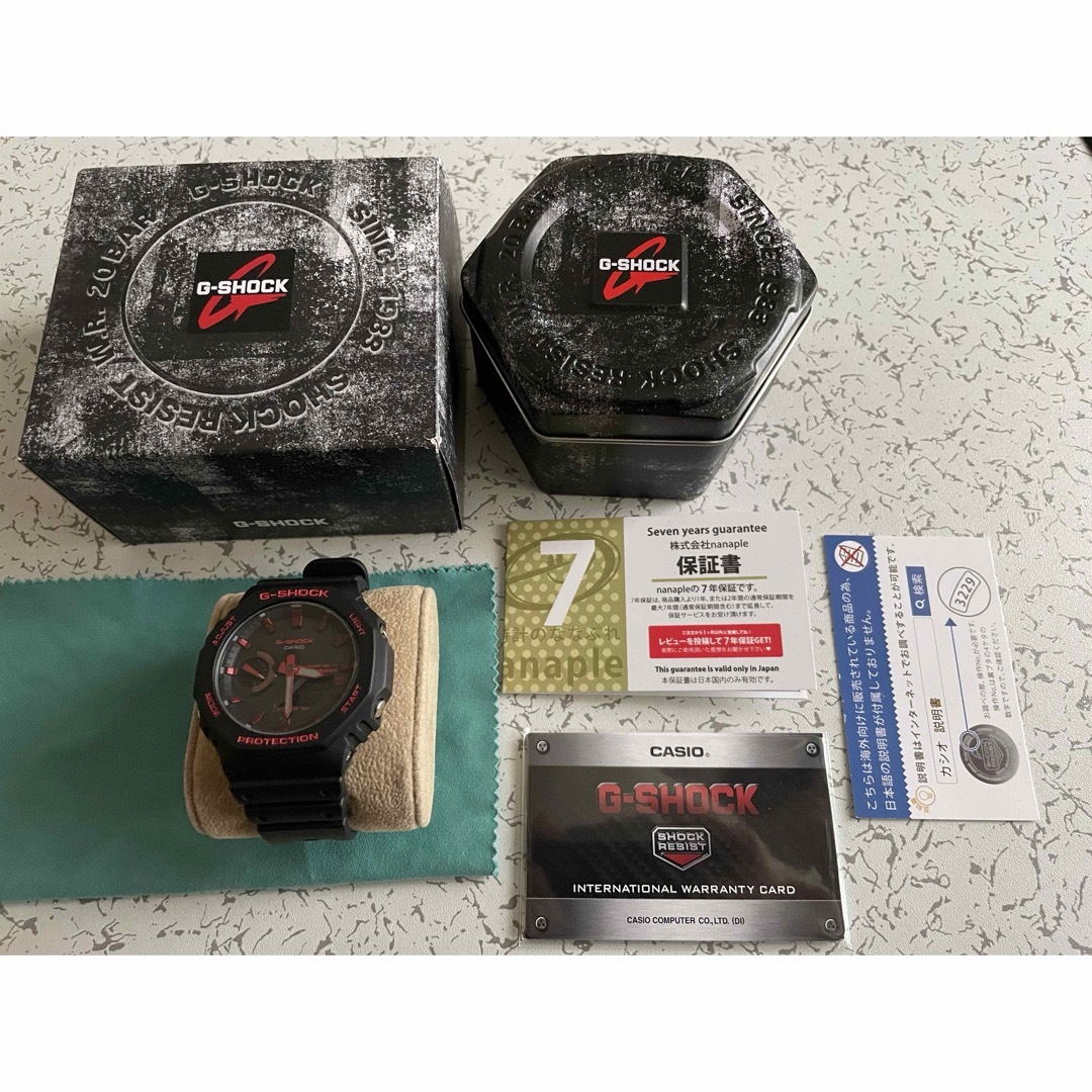 G-SHOCK(ジーショック)のCASIO G-SHOCK カシオ Gショック GA-B2100BNR-1A メンズの時計(腕時計(デジタル))の商品写真