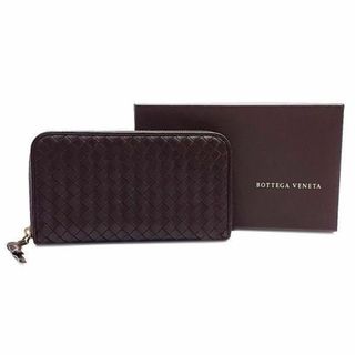 ボッテガヴェネタ(Bottega Veneta)の◆美品◆ ボッテガヴェネタ 長財布 ウォレット イントレチャート レザー 茶系(財布)