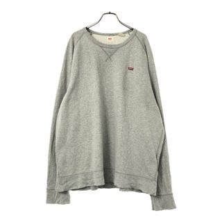 リーバイス(Levi's)のリーバイス 長袖 トレーナー XL グレー Levi's スウェット メンズ 古着 【240226】(スウェット)